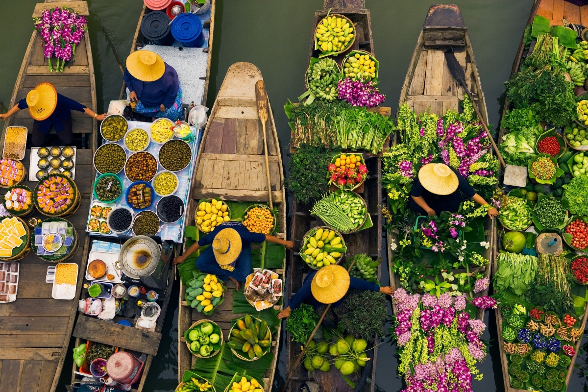 Floating Market, Thailand